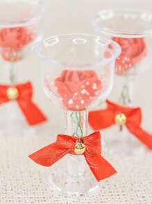Multi-Item Party Favor Packs - red with flower - View 2