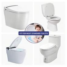 1入組嬰兒折疊旅行便盆座附防滑吸盤，適用於圓形和橢圓形馬桶