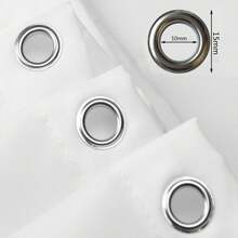 1入組防水防黴聖誕印花浴簾 - 彩色 - 查看 2