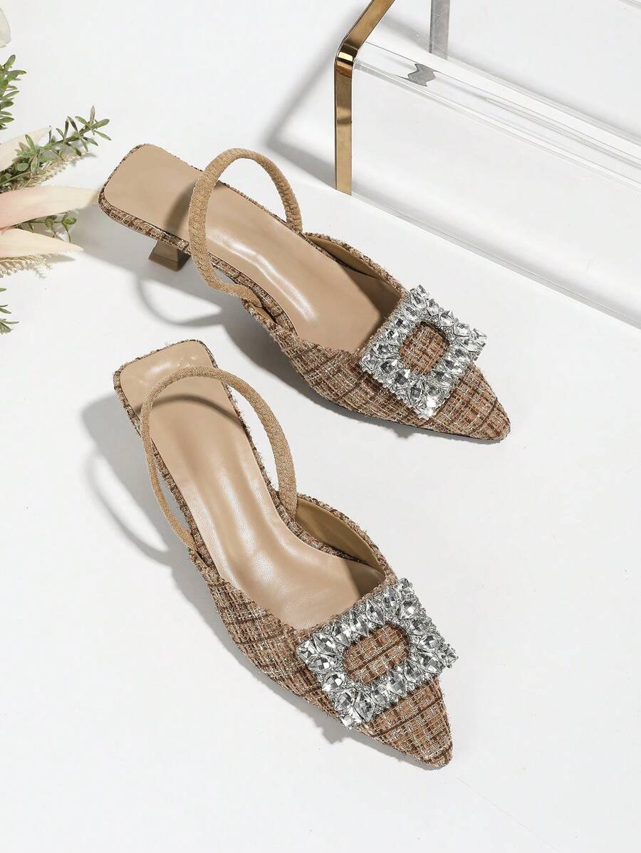 Fashionable New Arrival Gorgeous High Heels For Women - Khaki - View 1