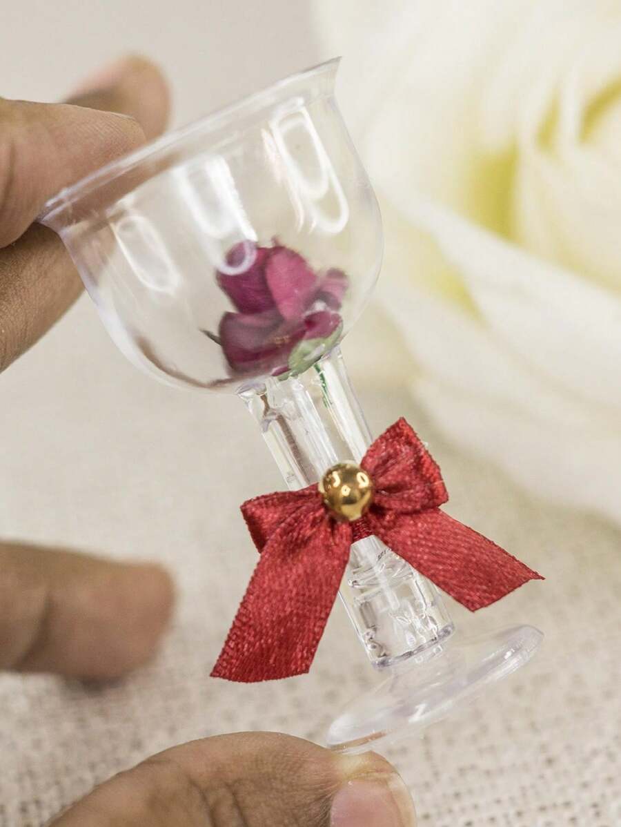 Multi-Item Party Favor Packs - Marsala with Flower - View 1