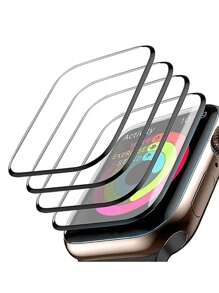 Compatible With Apple Watch Fashionable 8 Curved Screen Full Coverage 3d Screen Protector