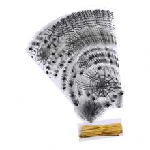 24pcs Spider Web Candy Bags, Snack Bags, Thick Materials, And Reusable, Ideal For Christmas, Halloween, New Year's Eve, Independence Day, Gift Bags With Attractive Appearance
