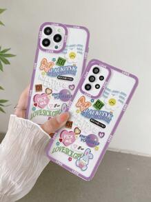 1 ốp lưng điện thoại TPU trong suốt với họa tiết trái tim, bướm, thỏ, cánh hoa dễ thương, tương thích với Apple 7, 8, 7 Plus, 8 Plus, X, XR, XS Max, phiên bản quốc tế, không phải phiên bản nội địa. - Nhiều màu - Xem 4