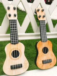 1 Pieza De Guitarra De Juguete De Marfil Para Instrumento Musical (caja De Envío) - Beis - Ver 9