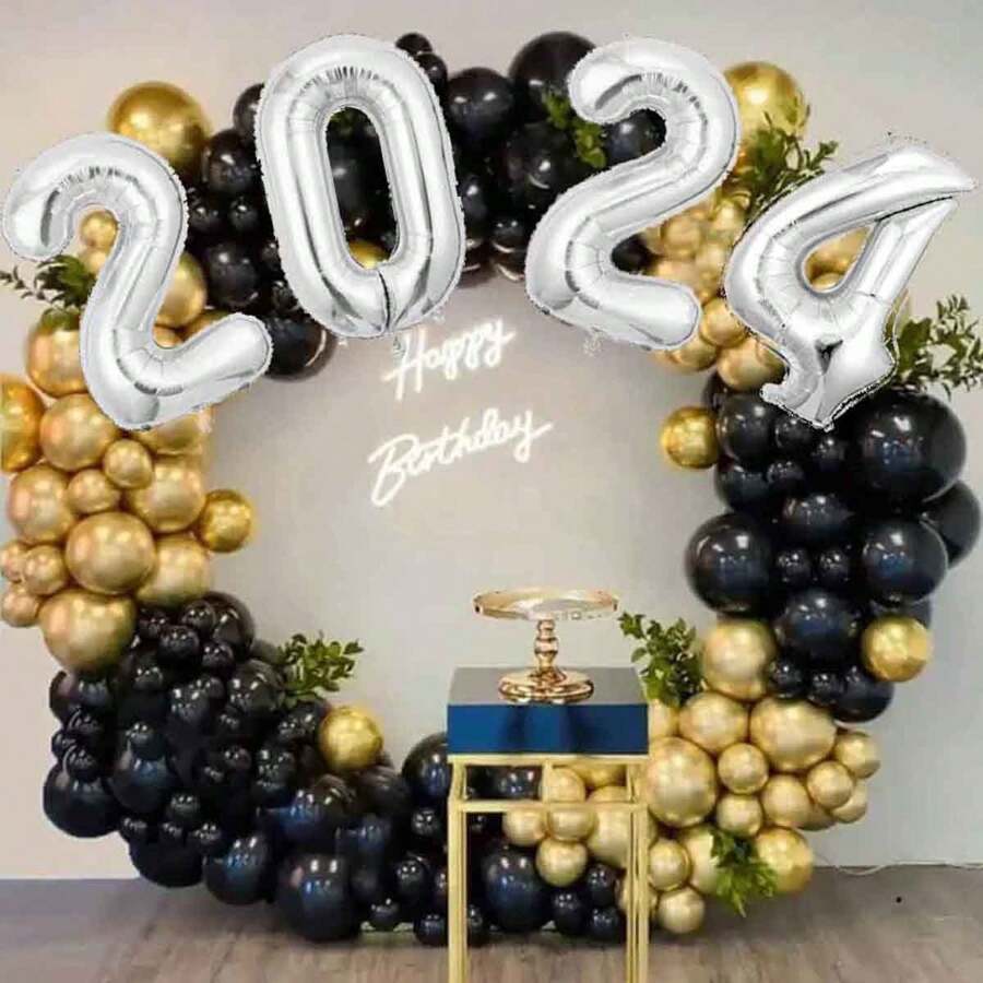 Bóng bay trang trí - Bạc - Xem 1