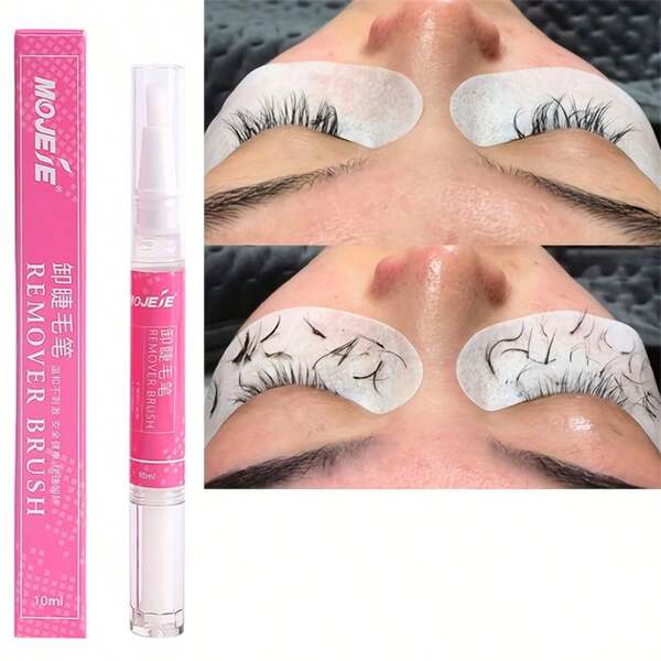 10ml Gentle Transparent Eyelash Extensions Remover & False Eyelash Glue Removing Tool