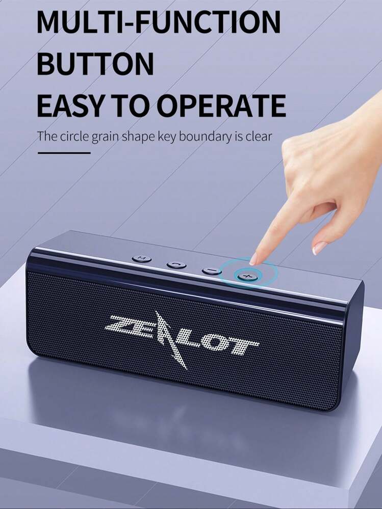 ZEALOT ワイヤレススピーカー ZEALOT ポータブルワイヤレス スピーカー , パワフル ベース