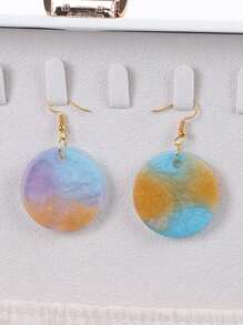 1 件 12 腔圆形树脂珠宝铸造模具透明扁平圆形树脂吊坠硅胶模具带挂孔适用于树脂环氧树脂 UV 树脂肥皂 DIY 工艺品 - 白色 - 查看 6