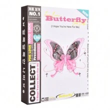 Photo Card Binder A5 Kpop Photo Card Holder Book Kpop Album Binder with 80 Pockets Inner 6 Ring - Multicolor - View 8