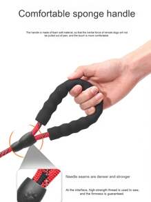 1 Pieza Correa Para Perro Golden Retriever Teddy Para Caminar, Adecuada Para Perros Grandes, Medianos Y Pequeños, Con Collar - Rosa - Ver 4