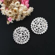 Stud Earrings - Bạc - Xem 2