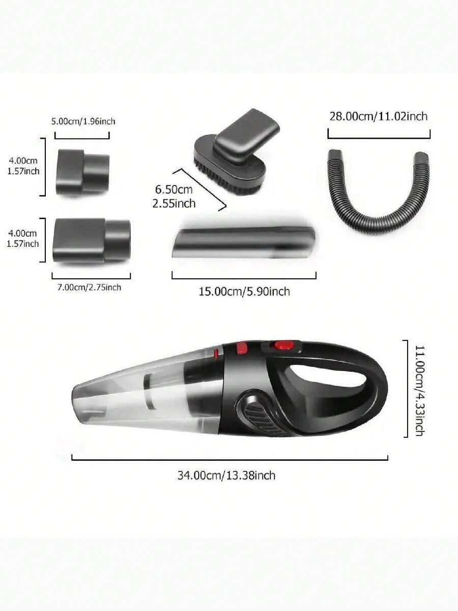 8000PA Handheld Vacuum Cleaner, Cordless Rechargeable Lightweight