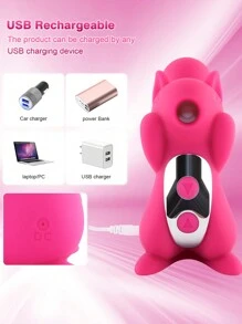 G-spot vibrator women's sucking sex toy cute squirrel shape licking clit stimulator tongue sucker nipple vaginal vibrator
