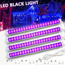 1/2/3/4入組led黑光燈條,usb Uv黑光管,各種假期裝飾,房間,身體彩繪,海報,尿液偵測之磷光裝置