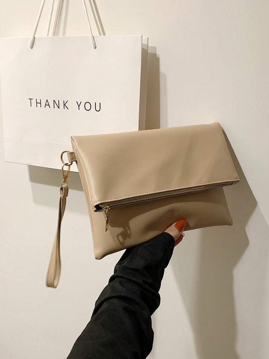 豪華晚餐包，迷人，優雅，精緻，安靜豪華手拿包/腕帶派對信封包，適合女士，女士，派對女孩，新娘，完美的派對，婚禮，舞會，晚餐/宴會，晚宴/宴會，送給女士的最佳禮物媽媽 老師 朋友 伴娘 - 卡其色 - 查看 1