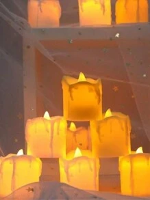 Candles - 黃色 - 查看 3
