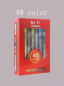 12/24/36/48/80 Colors Student Painting Markers Set - Multicolor - View 9