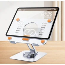 Base Suporte 360º Para Tablet/ iPad/ Notebook/ Laptop - Prata - Visão 8