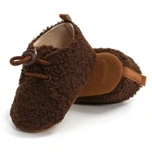2023 秋冬棕色婴儿靴、保暖婴儿鞋、幼儿鞋 - 摩卡棕 - 查看 2