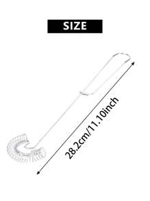 1pc Kitchen Whisk Spiral Egg Beater Spring Sauce Whipper for Blending Mixing Stirring, Non-Stick Stainless Steel