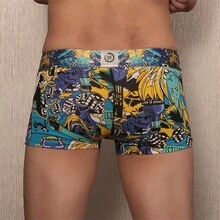 2入組男士透氣運動型短褲 - 彩色 - 查看 5