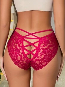 1 包女孩蕾丝内衣十字款，圣诞节