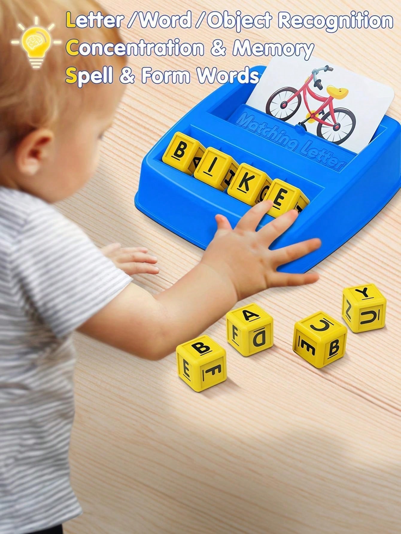 Educational Toy Gift For Boys And Girls, Teaching Word Recognition