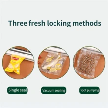 Máy hút chân không thực phẩm - trắng - Xem 9