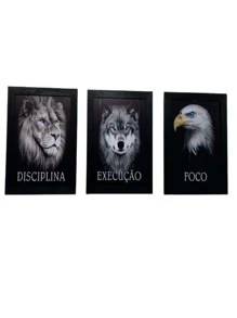 Trang trí tường - màu đen - Xem 2