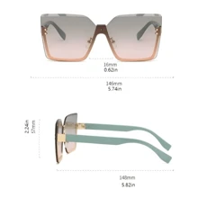 1pc Fashionable Rimless Metal Frame Rhinestone-Edged Fashion Glasses For Women, Suitable For Daily Wear And Festivals, New European And American Style Metal Semi-Rimless, Fashionable Minimalist Look, Suitable For Women, Personalized Street Style Catwalk Halloween Basics Fall Winter Women Outfits Clothes Business Casual Gifts For Summer Beach Vacation, Outdoor, Travel