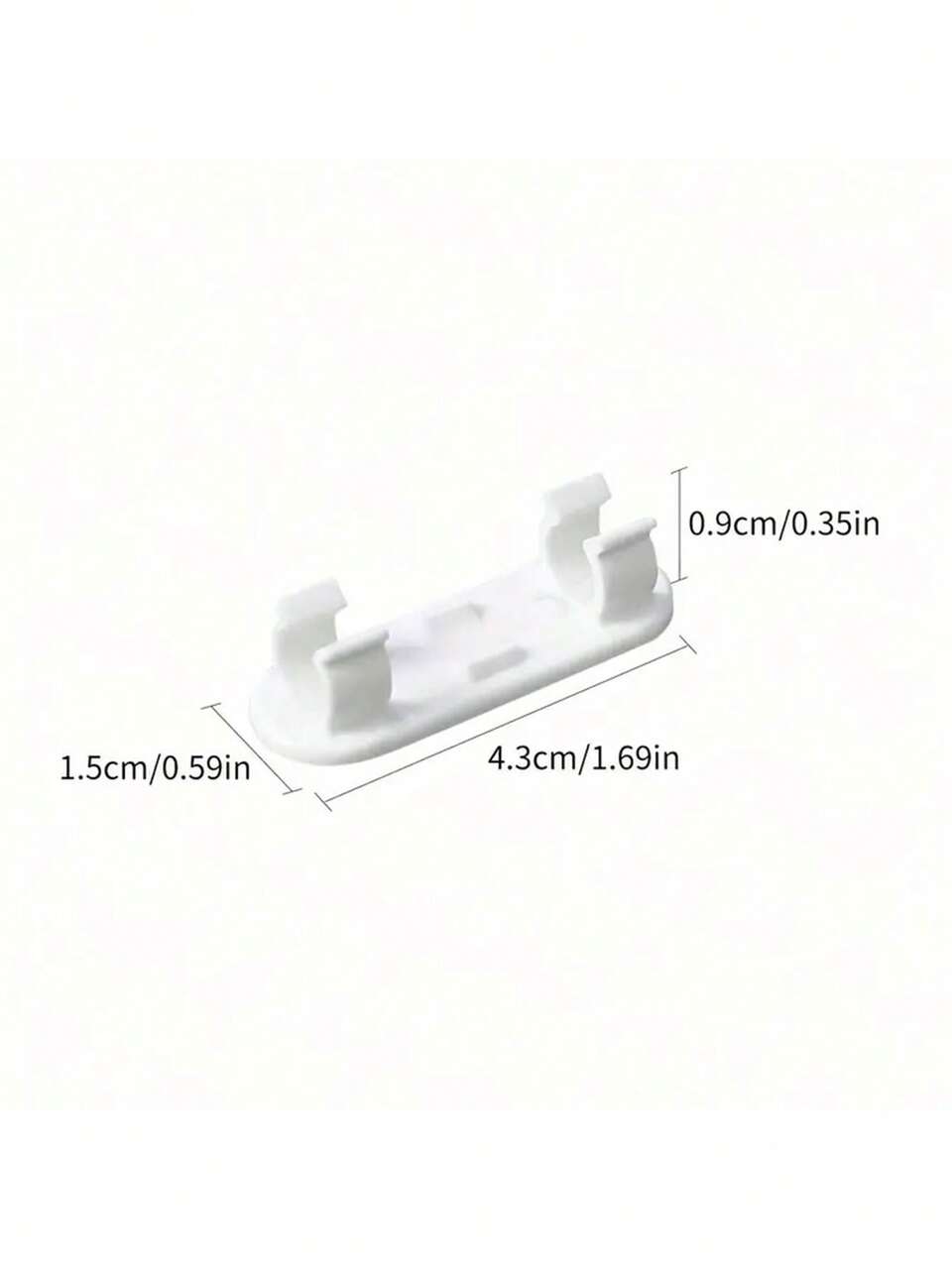 10pcs/set Adhesive Cable Clips Wire Management Organizer