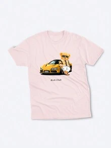 Women T-Shirts - 淺粉色 - 查看 1