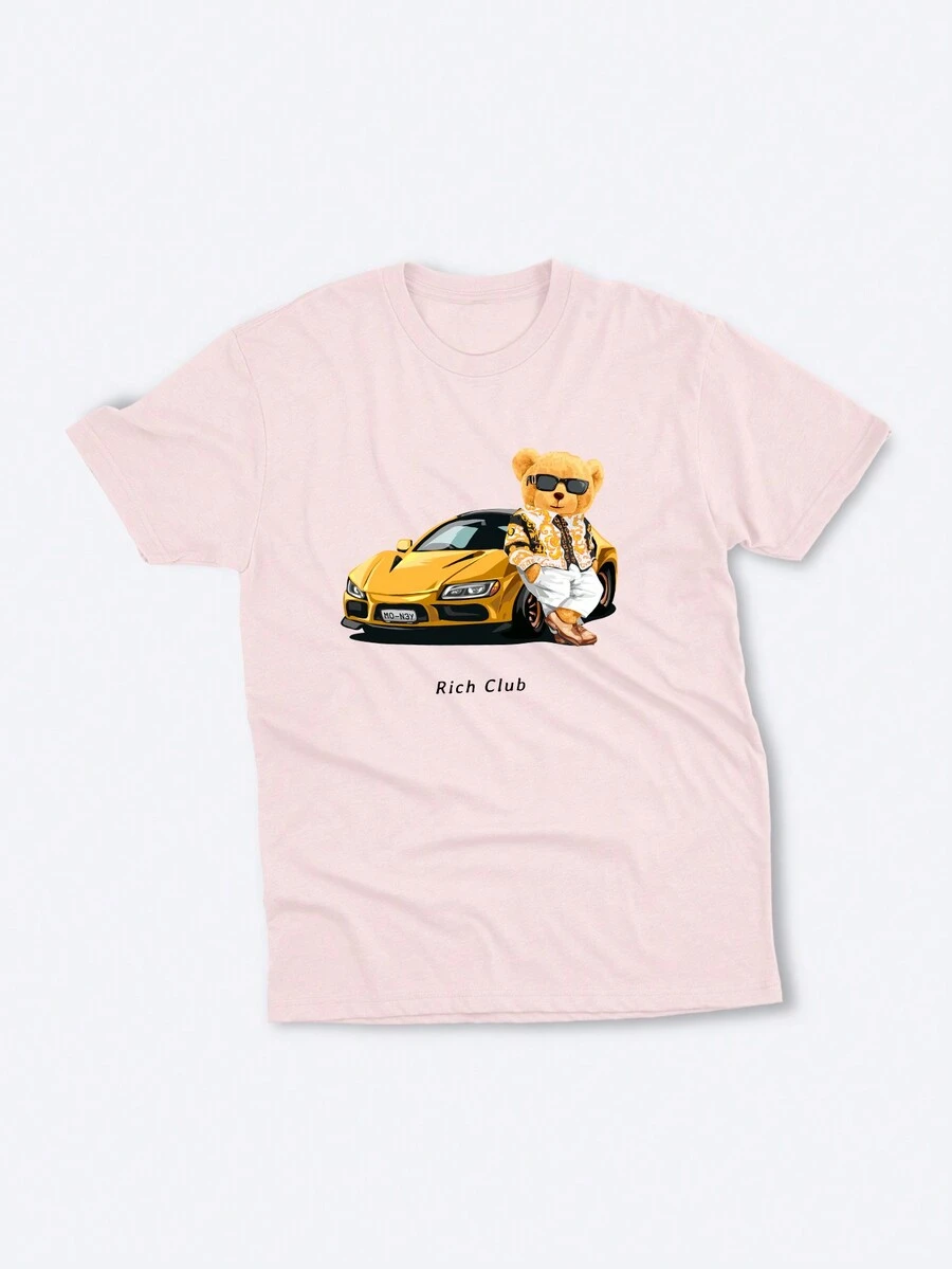 Women T-Shirts - 淺粉色 - 查看 1