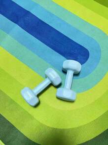 1pc Home Gym Women's Indoor Yoga Training Exercise Hexagonal Dumbbell For Arm Muscle