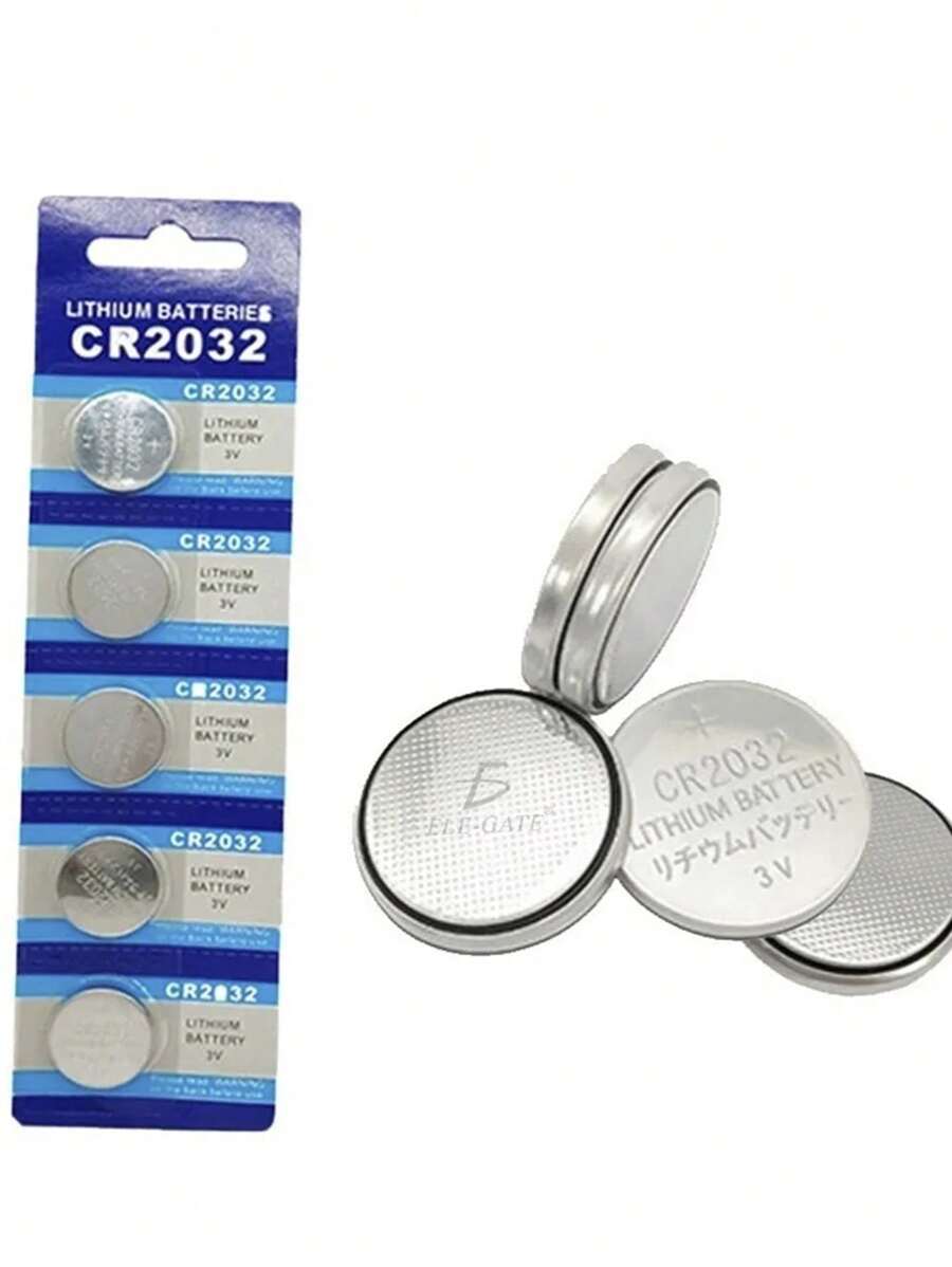 GmShop 5 Pilas Baterías Cr2016 Cr2025 Cr2032 3v Litio Cpu Relojes - Multicolor - Ver 1