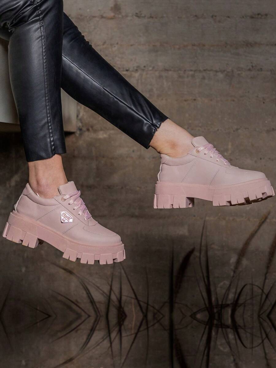 Women Wedges & Flatform - Màu hồng gỉ - Xem 1