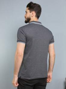 Men Polo Shirts - Xám - Xem 5