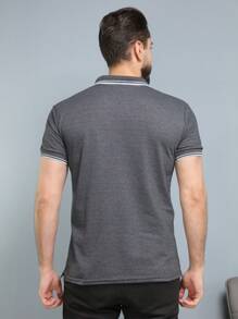 Men Polo Shirts - Xám - Xem 3