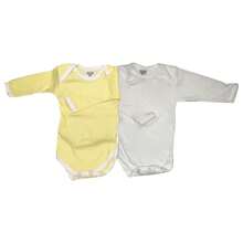 Baby Girls Bodysuits - Màu vàng - Xem 2