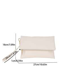 Luxury Dinner Bag, Evening Bag Glamorous, Elegant, Exquisite, Quiet Luxury Clutch Bag/Wristlet/Evening Envelope Bag For Lady, Woman, For Party Girl, Bride Perfect For Party, Wedding, Prom, Dinner/Banquet, Dinner/Banquet, Best Gift For Women Mom Teacher Friend Bridesmaid, Fashionable Clutch Bags For Woman - Beige - View 9