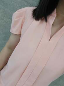 Women T-Shirts - Màu Hồng baby - Xem 3