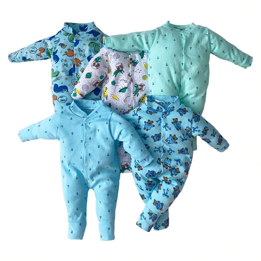 Baby Boys Jumpsuits - 藍色 - 查看 1