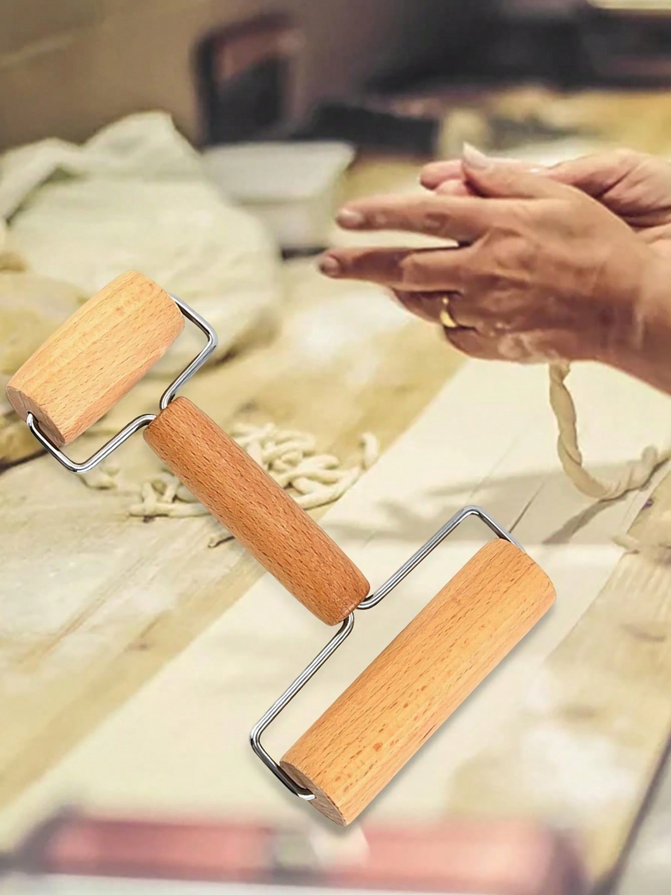 أسطوانة فرد العجين ذو الطرفين، أسطوانات الفرد للخب...