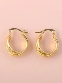 Simple Hoop Earrings