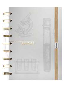 Caderno Reposicionável Médio Laboratório Studies – 1 UN - Multicolorido - Visão 1