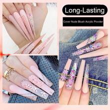 10件/套裸色亚克力粉，三合一裸色、棕色、中性色亚克力粉，适用于亚克力美甲、美甲雕刻、法式美甲延长，适合女性作为礼物，每瓶10克，裸色系列，亚克力浸粉，适用于DIY美甲艺术、美甲饰品、美甲用品、亚克力按压式美甲片 - 粉色 - 查看 4