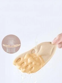 1對高跟鞋五趾腳墊防滑舒適透氣加厚半號蹠骨墊 - 米色 - 查看 9