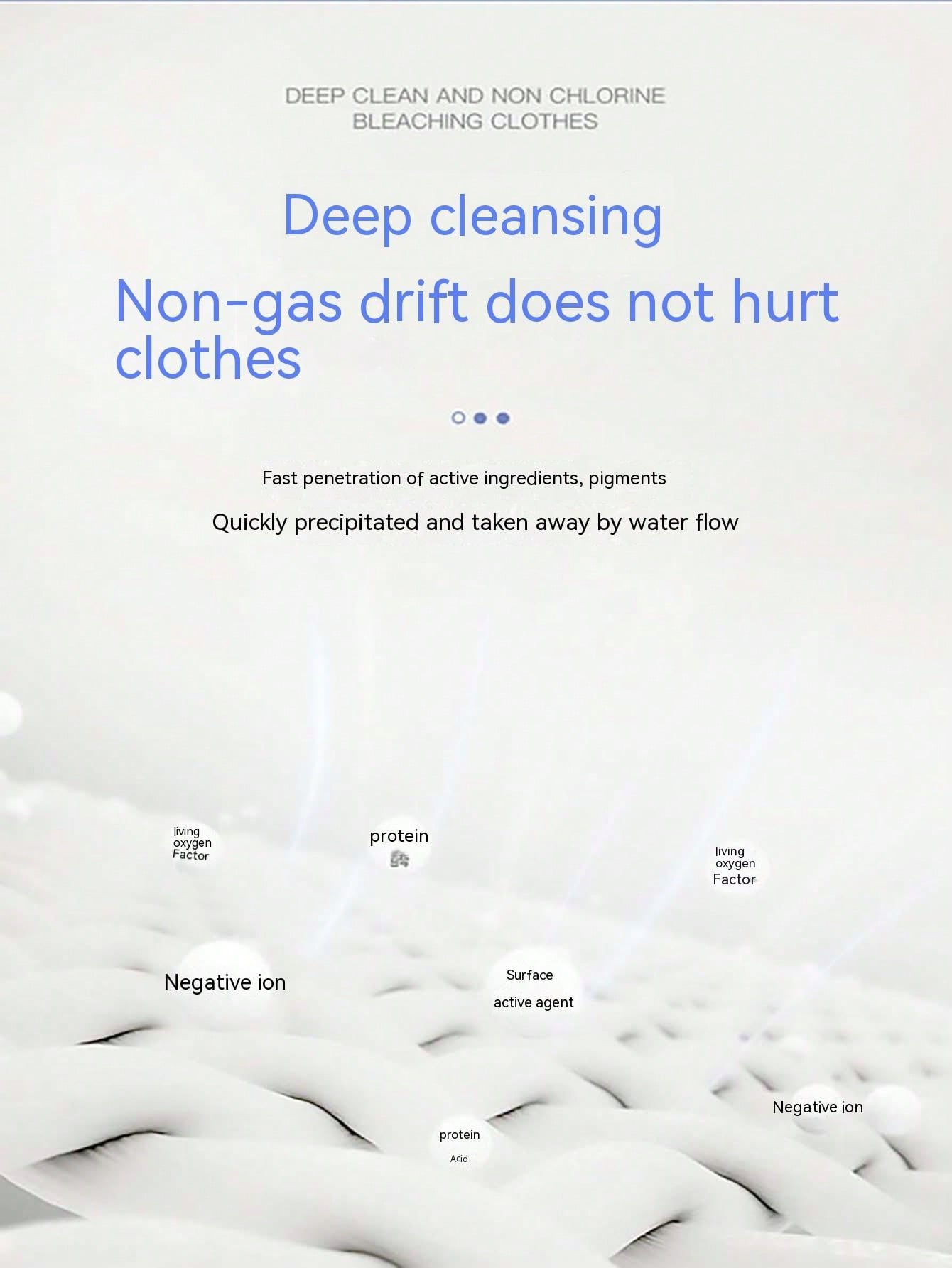 1pc Laundry Bleach To Remove Stains And Yellowing, Restore White Clothes, Dyeing Repair And