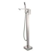 Single Handle Floor Mounted Freestanding Tub Filler - Bạc - Xem 8